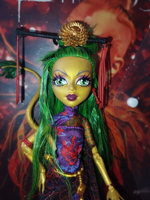 Monster High Tail like new, Jinafire Long accessory 3D printed