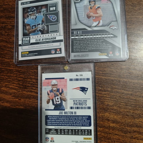 Panini NFL Football Cards Pack of 9, Rookies & Autos