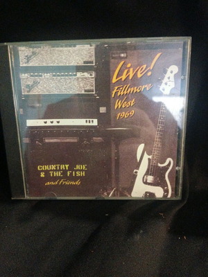 Country Joe & The Fish Live Fillmore West 1969 CD σαν καινούργιο, Rock