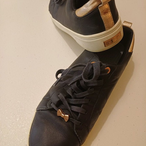 Ted Baker shoes and Marks and Spencer oxfords used, size 39, black
