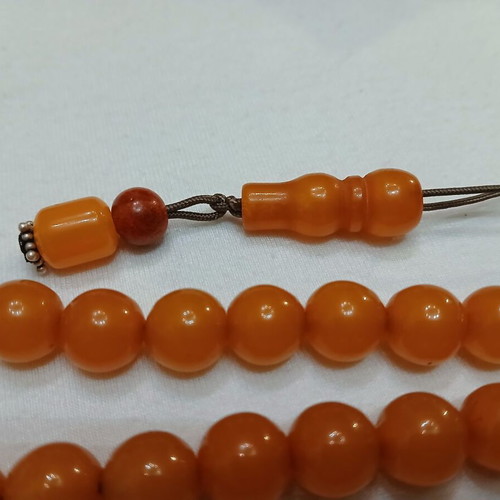 Mastic Worry Beads with 33 Round Beads