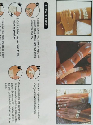 Temporary tattoo new
