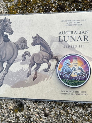 Lunar Horse 2026 Limited Edition Coin New