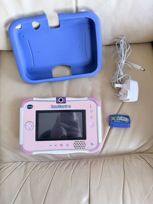 VTech InnoTab 3S educational tablet used with Monsters University game