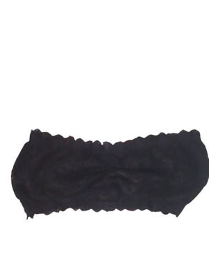 Γυναικείο μπουστάκι δαντέλα strapless μαύρο καινούργιο Milena by Paris