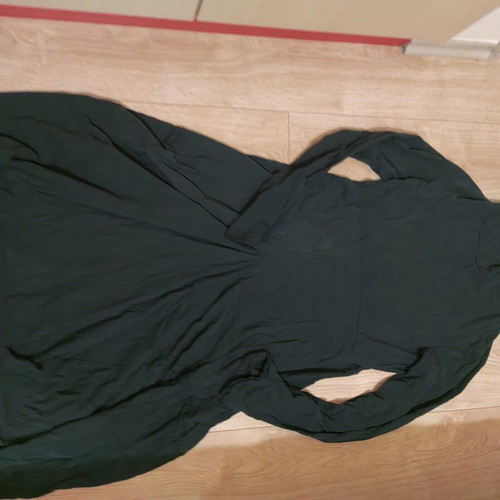 Attrattivo midi dress used, size S, black and green
