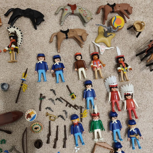 Playmobil Fort Bravo with extras used