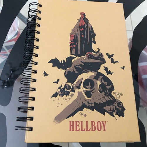 Hellboy Mignola Cover Classic Hardcover Notebook new 22x16cm