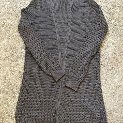 Gray knitted cardigan Esmara like new, size S (36/38)