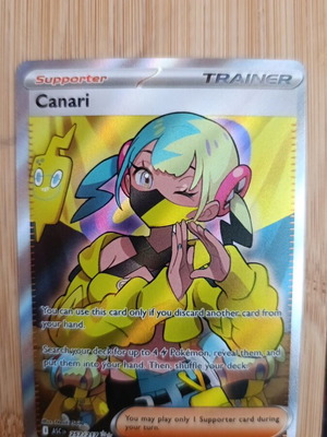 Pokemon Canari card nm condition