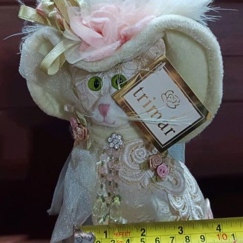 Trimar decorative cat new vintage cloth early 00s