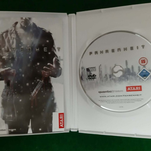 Fahrenheit PC Special Edition sleeve new