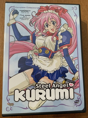 Steel Angel Kurumi Seasons 1&2+OVA DVD Collectors Box Set Anime MANGA Complete Series Excellent Condition!
