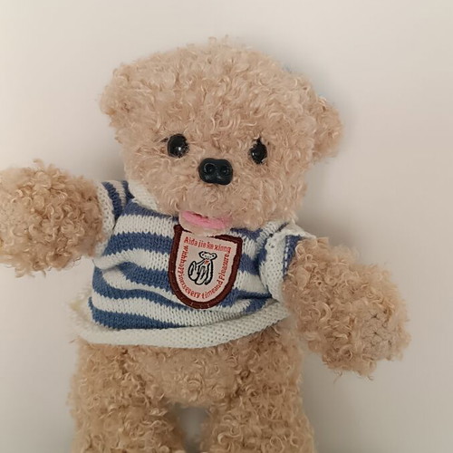 Knitted Puppy New Handmade Soft Plush Toy