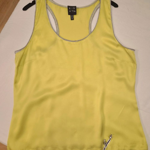Sleeveless yellow XL Eight by Access top used