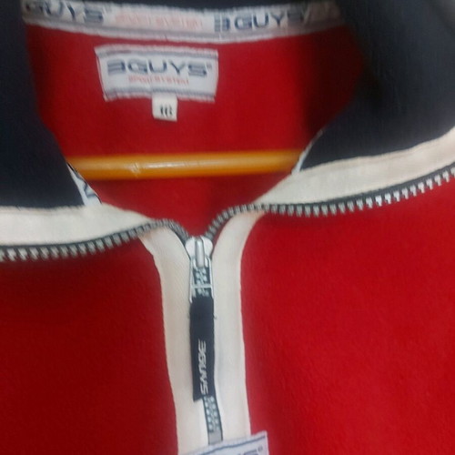 3 Guys women's sweatshirt like new, size M, blue and red