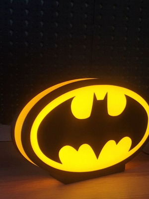 Batman Logo Lightbox new, decorative LED lamp