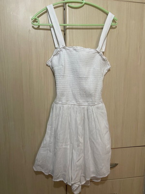 Hollister σορτς playsuit μεταχειρισμένο, άσπρο, μέγεθος M
