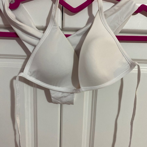 Bikini swimsuit like new, white, size S