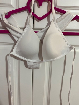 Bikini swimsuit like new, white, size S