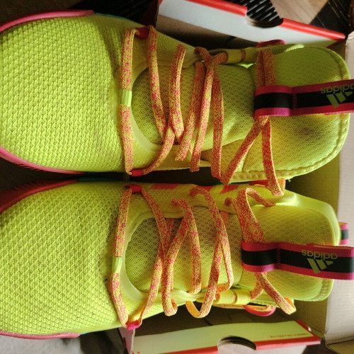 Adidas Harden Stepback 3 sneakers like new, size 48, yellow and turquoise