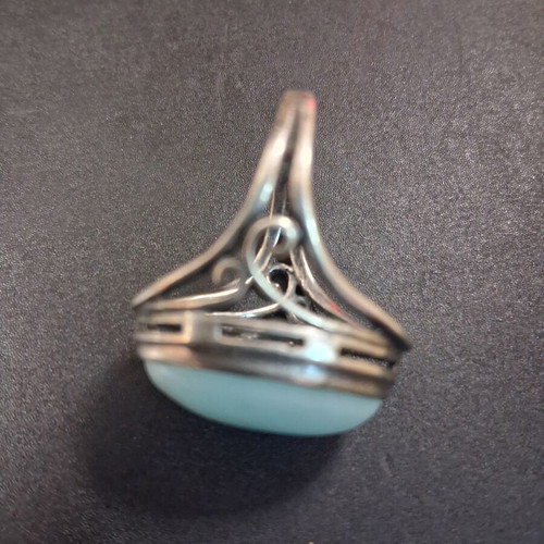 Silver ring used with nice design