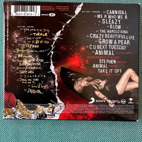 Kesha 3 CD pack like new, pop