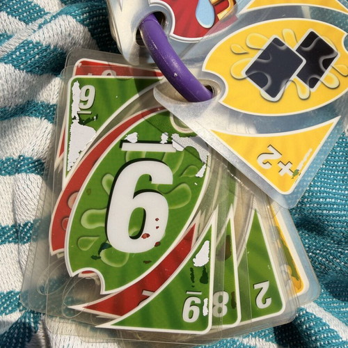 Uno H2O waterproof cards used condition