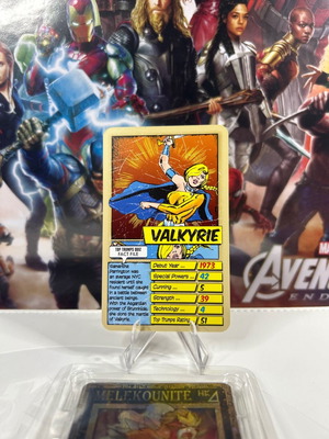 Marvel official κάρτα Valkyrie Top Trump νέα