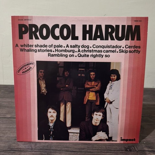 Procol Harum vinyl record used, rock