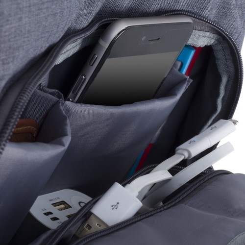 Rivacase Alpendorf 7520 waterproof laptop bag 14" grey new
