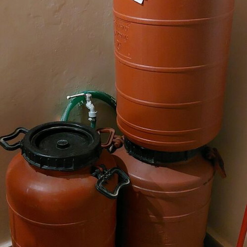 Plastic barrels