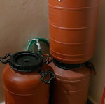 Plastic barrels