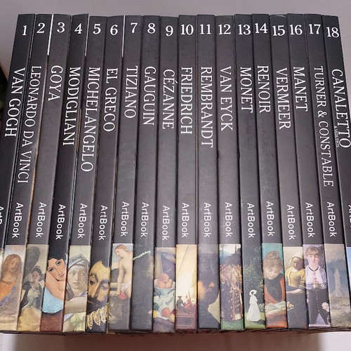 ArtBook Electa complete collection of 34 art books like new