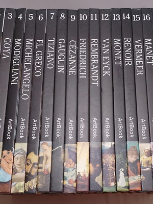 ArtBook Electa complete collection of 34 art books like new
