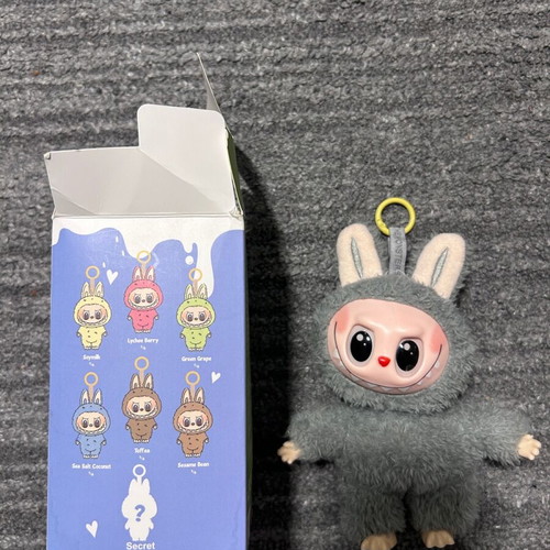 Labubu Macaron Secret by Pop Mart new, gray