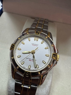 Orient SP Japan women's vintage watch like new, gold and silver
