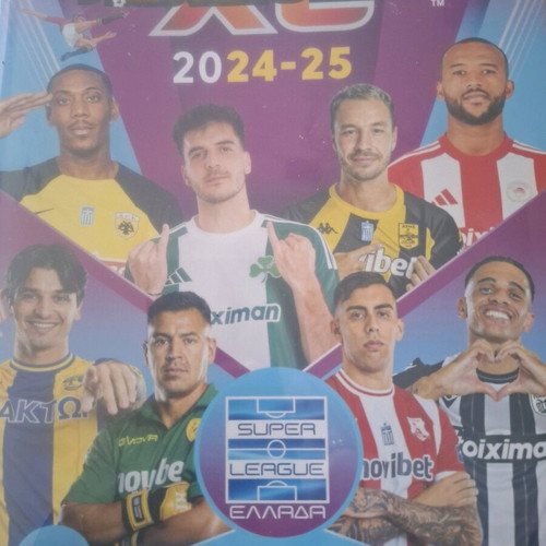 Superleague Panini album and 178 single cards new