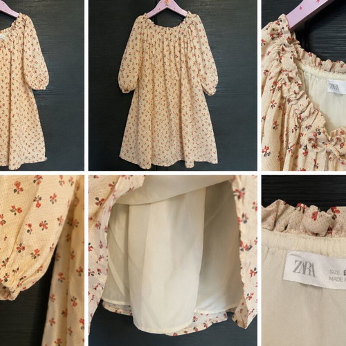 Dress for 9-year-old girl from Zara 100% viscose like new