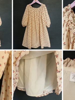 Dress for 9-year-old girl from Zara 100% viscose like new