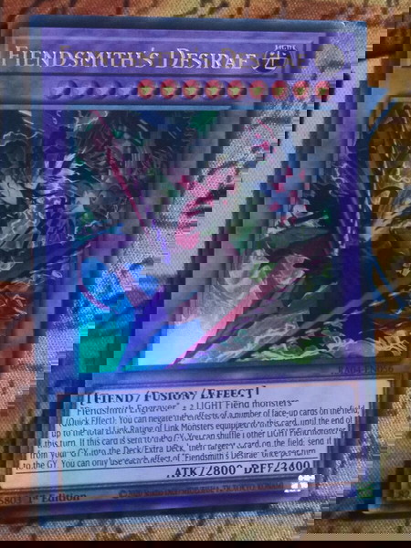 3) Fiendsmith's Desirae (Ultra Rare, Yugioh)