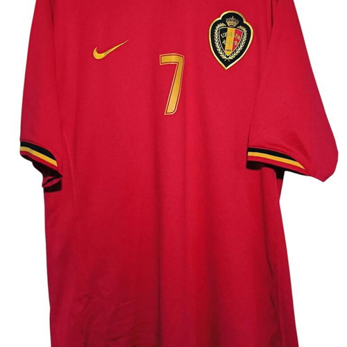 Belgium 2006 Nike red football jersey, size XL