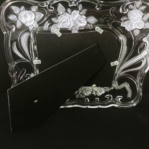 Walther Glass Victorian Collection glass photo frame new 31×38 cm