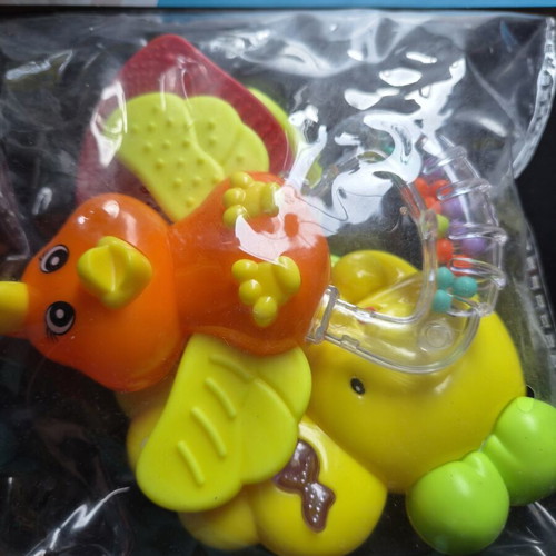 Baby toy rattle and teether new