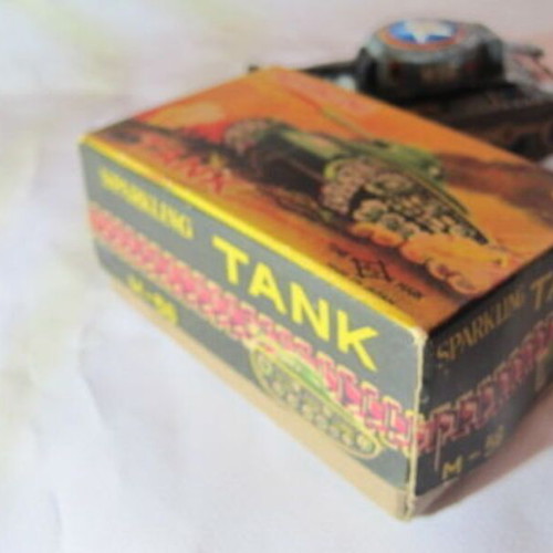 Τσίγκινο παιχνίδι tank της Daiya μεταχειρισμένο, made in Japan 1960