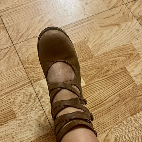 Leather Spanish shoes used, size 37