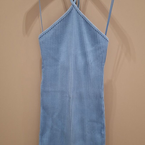 Zara turquoise mini dress, medium size