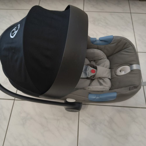 Cybex Aton M baby car seat used with Bexa stroller adapters