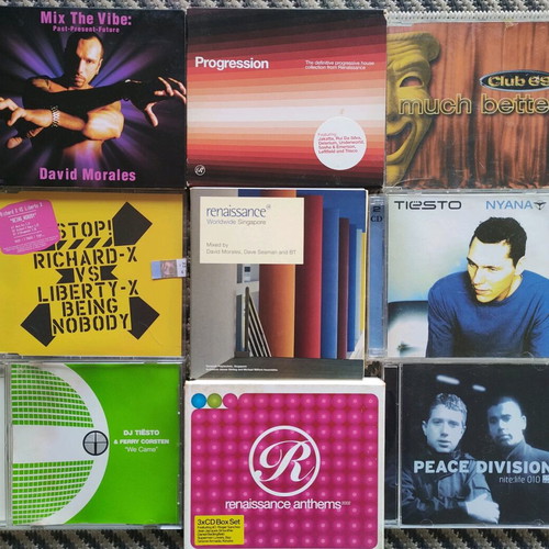 CD discs various genres like new