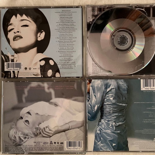 Pop CDs like new, pack with Madonna and Robbie Williams